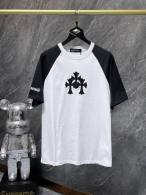 Chrome Hearts Short Round Collar T-shirt S-XL (75)