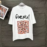 Givenchy Short Round Collar T-shirt S-XL (64)