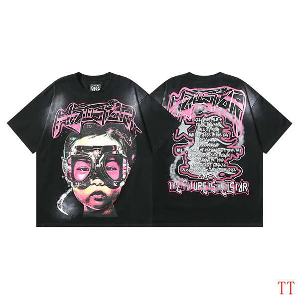 Hellstar Short Round Collar T-shirt S-XL (15)