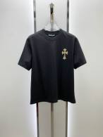 Chrome Hearts Short Round Collar T-shirt M-XXXL (24)