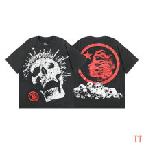 Hellstar Short Round Collar T-shirt S-XL (21) Hellstar Short Round Collar T-shirt S-XL (21)