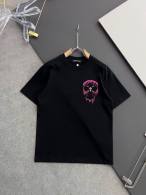 Chrome Hearts Short Round Collar T-shirt S-XXL (4)