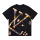 LV Short Round Collar T-shirt S-XL (87)