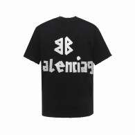Balenciaga Short Round Collar T-shirt S-XL (318)
