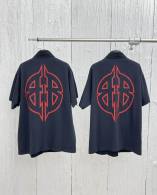 Balenciaga Short Round Collar T-shirt S-XXL (139)