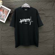 Balenciaga Short Round Collar T-shirt S-XXL (47)