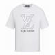 LV Short Round Collar T-shirt S-XL (186)