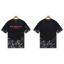 Purple Brand Short Round Collar T-shirt S-XL (24) Purple Brand Short Round Collar T-shirt S-XL (24)