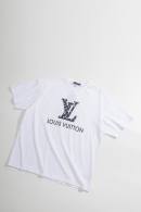LV Short Round Collar T-shirt S-XL (160)