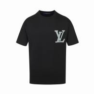 LV Short Round Collar T-shirt XS-L (418)