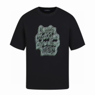LV Short Round Collar T-shirt S-XL (183)