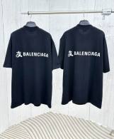 Balenciaga Short Round Collar T-shirt S-XXL (133)