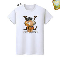 LV Short Round Collar T-shirt S-XXXXL (103)