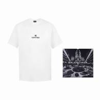 Balenciaga Short Round Collar T-shirt XS-L (76)
