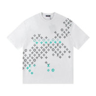 LV Short Round Collar T-shirt S-XL (107)