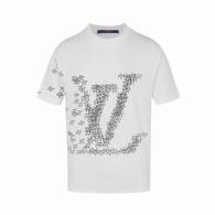LV Short Round Collar T-shirt XS-L (340)