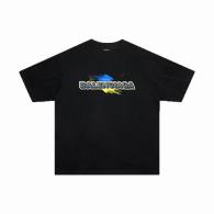 Balenciaga Short Round Collar T-shirt S-XXL (110)