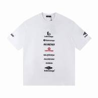 Balenciaga Short Round Collar T-shirt S-XL (266)
