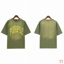 Purple Brand Short Round Collar T-shirt S-XL (6)