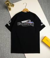 Balenciaga Short Round Collar T-shirt S-XXL (68)