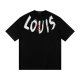 LV Short Round Collar T-shirt S-XL (104)