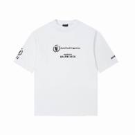 Balenciaga Short Round Collar T-shirt XS-L (136)