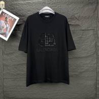 Balenciaga Short Round Collar T-shirt S-XL (254)