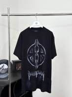 Balenciaga Short Round Collar T-shirt S-XL (300)