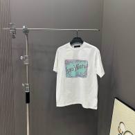 LV Short Round Collar T-shirt S-XL (200)