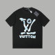 LV Short Round Collar T-shirt XS-L (254)