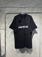 Balenciaga Short Round Collar T-shirt S-XXL (157)