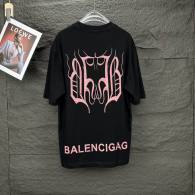 Balenciaga Short Round Collar T-shirt S-XL (247)
