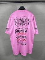 Balenciaga Short Round Collar T-shirt XS-L (69)