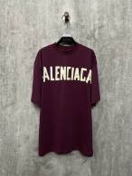 Balenciaga Short Round Collar T-shirt S-L (7)