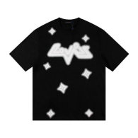 LV Short Round Collar T-shirt S-XL (116)