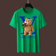 LV Short Round Collar T-shirt M-XXXXL (8)