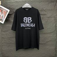 Balenciaga Short Round Collar T-shirt S-XL (212)