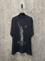Balenciaga Short Round Collar T-shirt S-L (9)