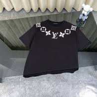 LV Short Round Collar T-shirt S-XL (80)