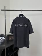 Balenciaga Short Round Collar T-shirt S-XXL (130)