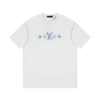 LV Short Round Collar T-shirt S-XL (97)