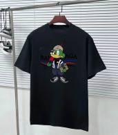 Balenciaga Short Round Collar T-shirt S-XXL (74)