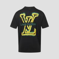 LV Short Round Collar T-shirt XS-L (378)