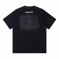 Balenciaga Short Round Collar T-shirt S-XL (195)