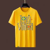 LV Short Round Collar T-shirt M-XXXXL (37)