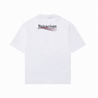 Balenciaga Short Round Collar T-shirt XS-L (153)