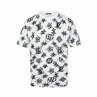 LV Short Round Collar T-shirt XS-L (397)