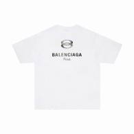 Balenciaga Short Round Collar T-shirt S-XXL (107)