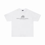 Balenciaga Short Round Collar T-shirt S-XXL (113)