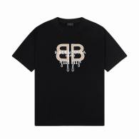 Balenciaga Short Round Collar T-shirt S-XXL (116)